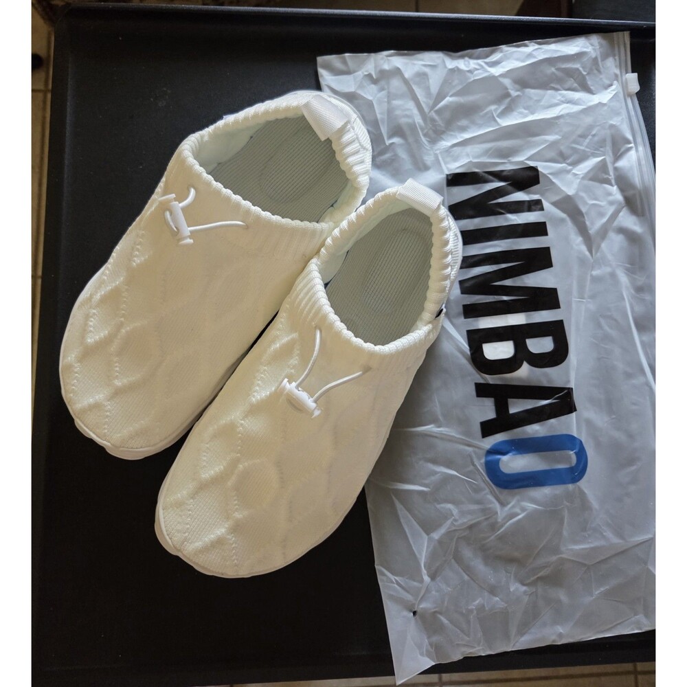 NIMBAO Cloud Walk Wide Toe Box Walking Shoes Sz 7 White